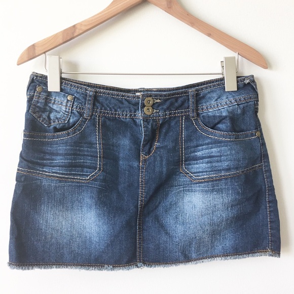 🌸 SO Denim Mini Skirt - Picture 1 of 4